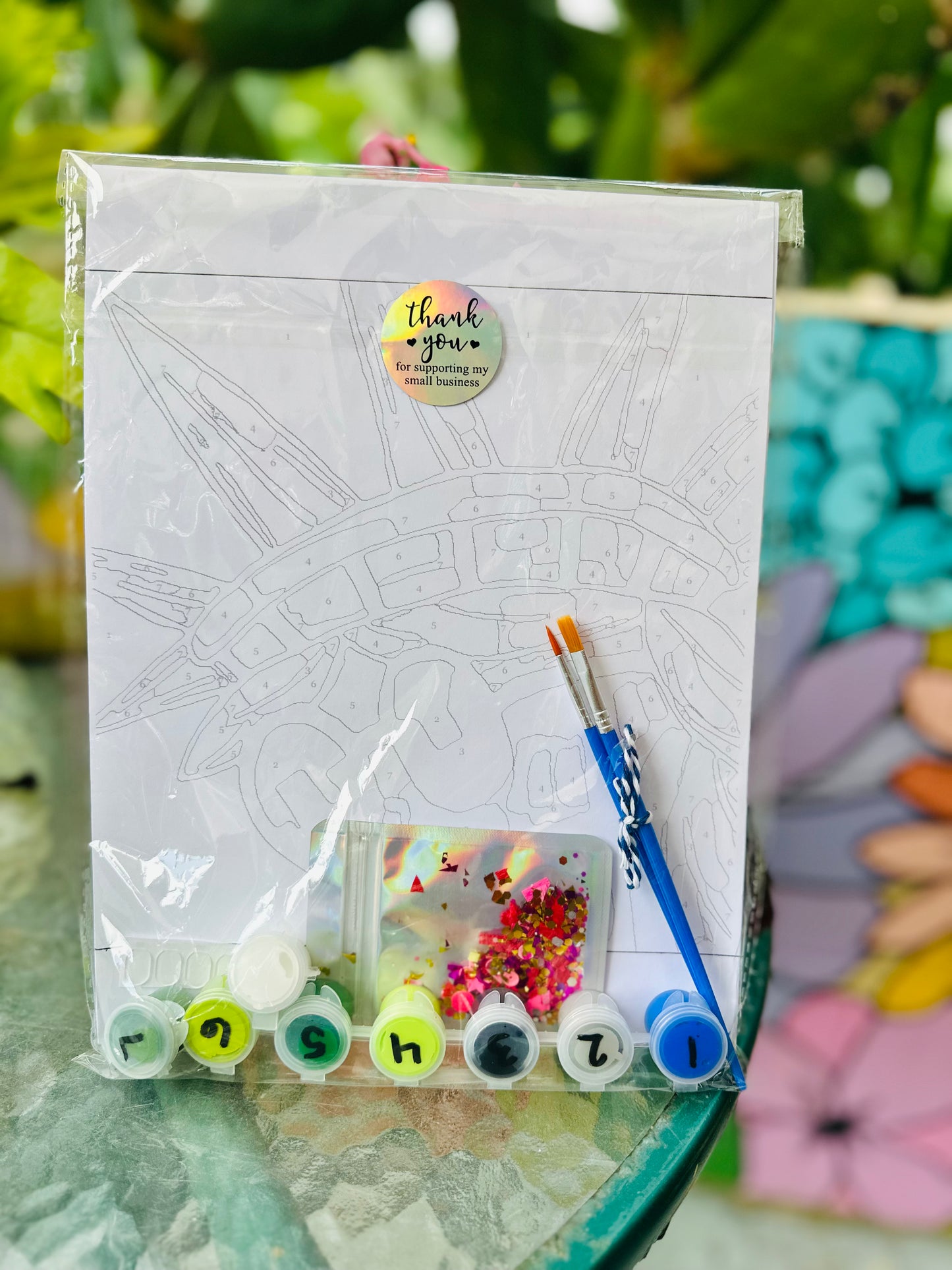 “Lady Liberty” paint by number Kit