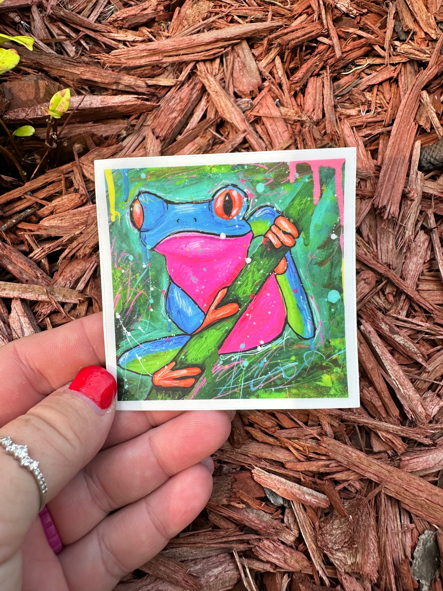 August sticker club sticker