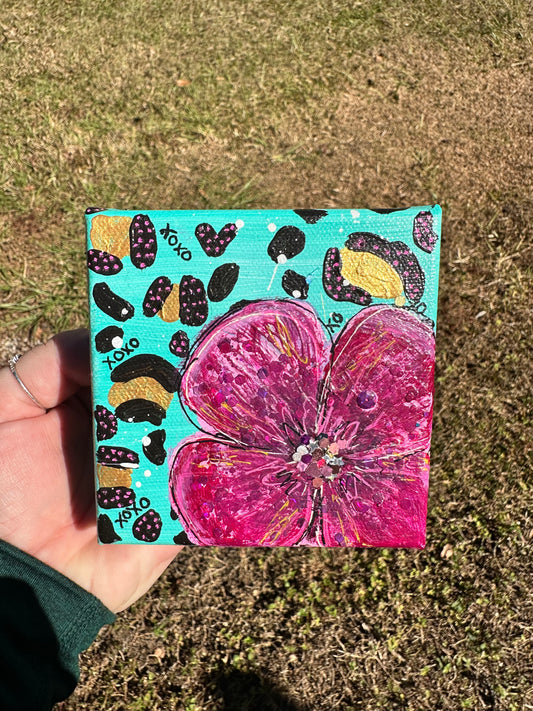 April sticker club painting