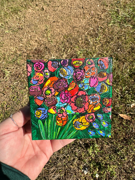 July sticker club painting
