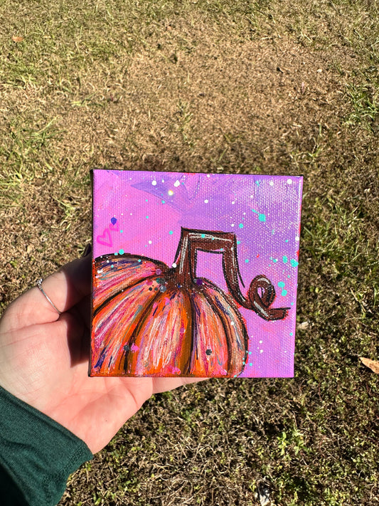 October sticker club painting