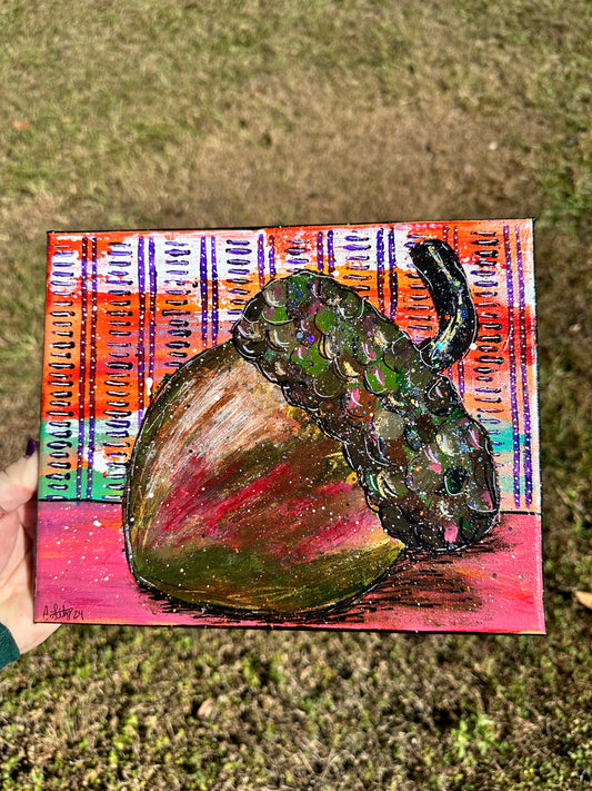 November sticker club painting