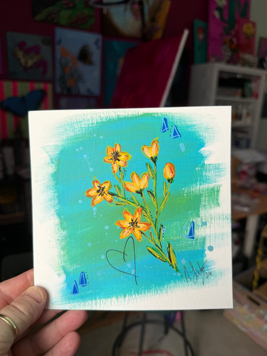 "Sonya" June sticker painting #2